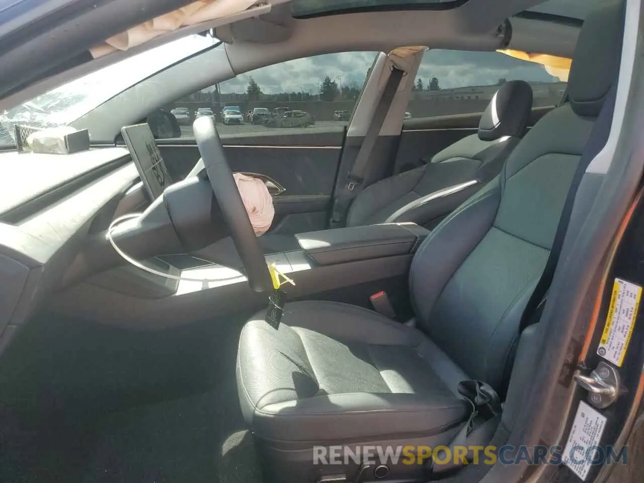 7 Photograph of a damaged car 5YJ3E1EB7RF848325 TESLA MODEL 3 2024