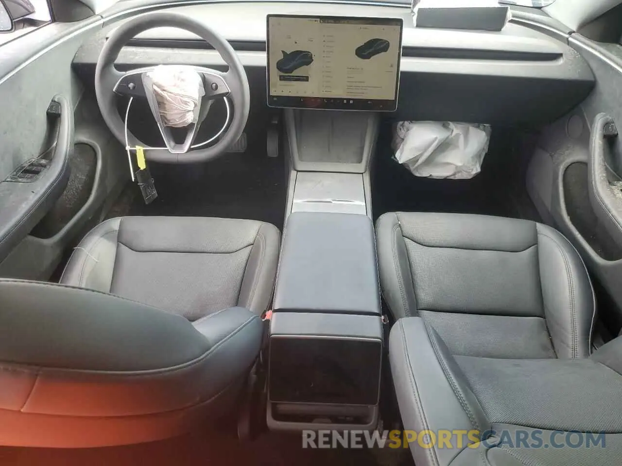 8 Photograph of a damaged car 5YJ3E1EB7RF848325 TESLA MODEL 3 2024