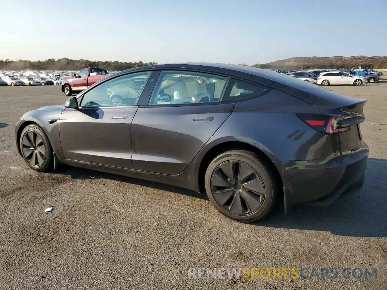 2 Photograph of a damaged car 5YJ3E1EB7RF859907 TESLA MODEL 3 2024