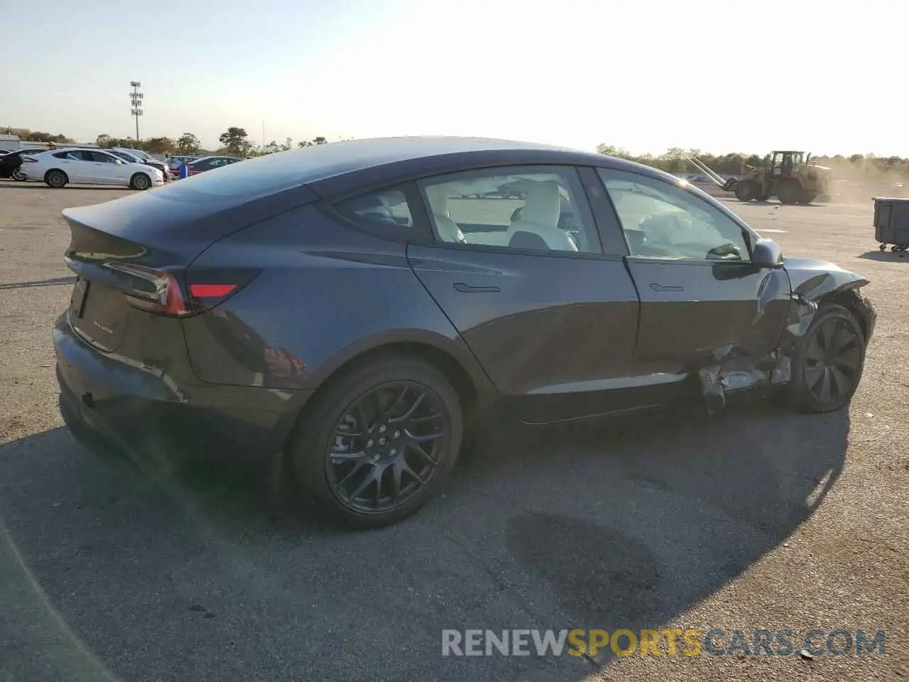 3 Photograph of a damaged car 5YJ3E1EB7RF859907 TESLA MODEL 3 2024