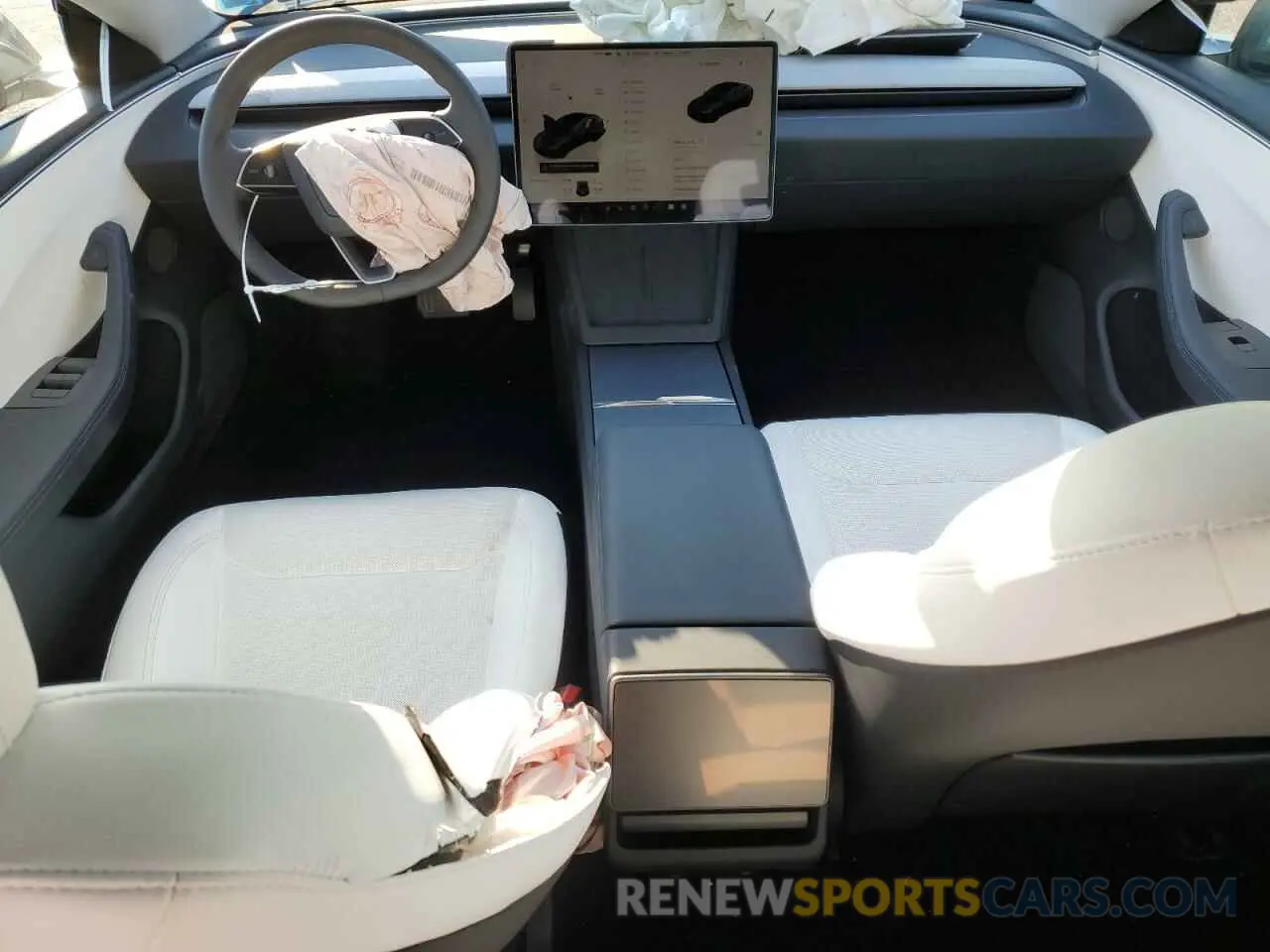 8 Photograph of a damaged car 5YJ3E1EB7RF859907 TESLA MODEL 3 2024