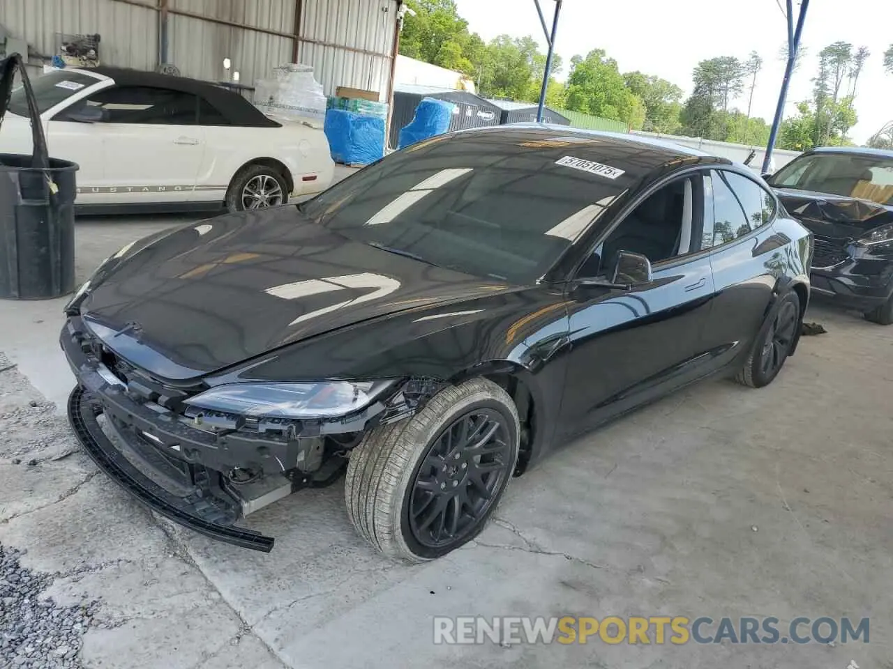 1 Photograph of a damaged car 5YJ3E1EB8RF737962 TESLA MODEL 3 2024