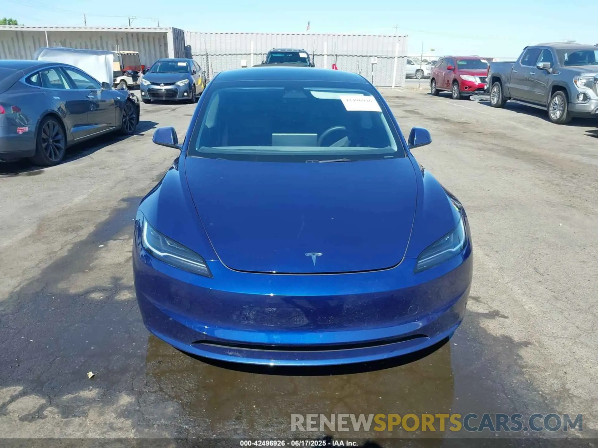 13 Photograph of a damaged car 5YJ3E1EB8RF738089 TESLA MODEL 3 2024