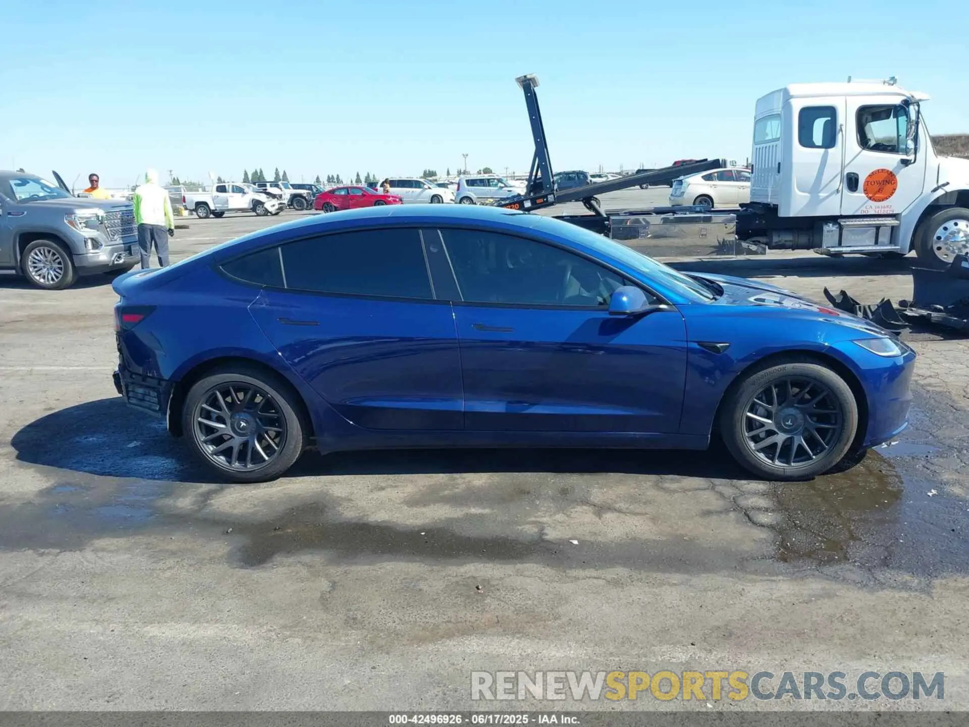 14 Photograph of a damaged car 5YJ3E1EB8RF738089 TESLA MODEL 3 2024
