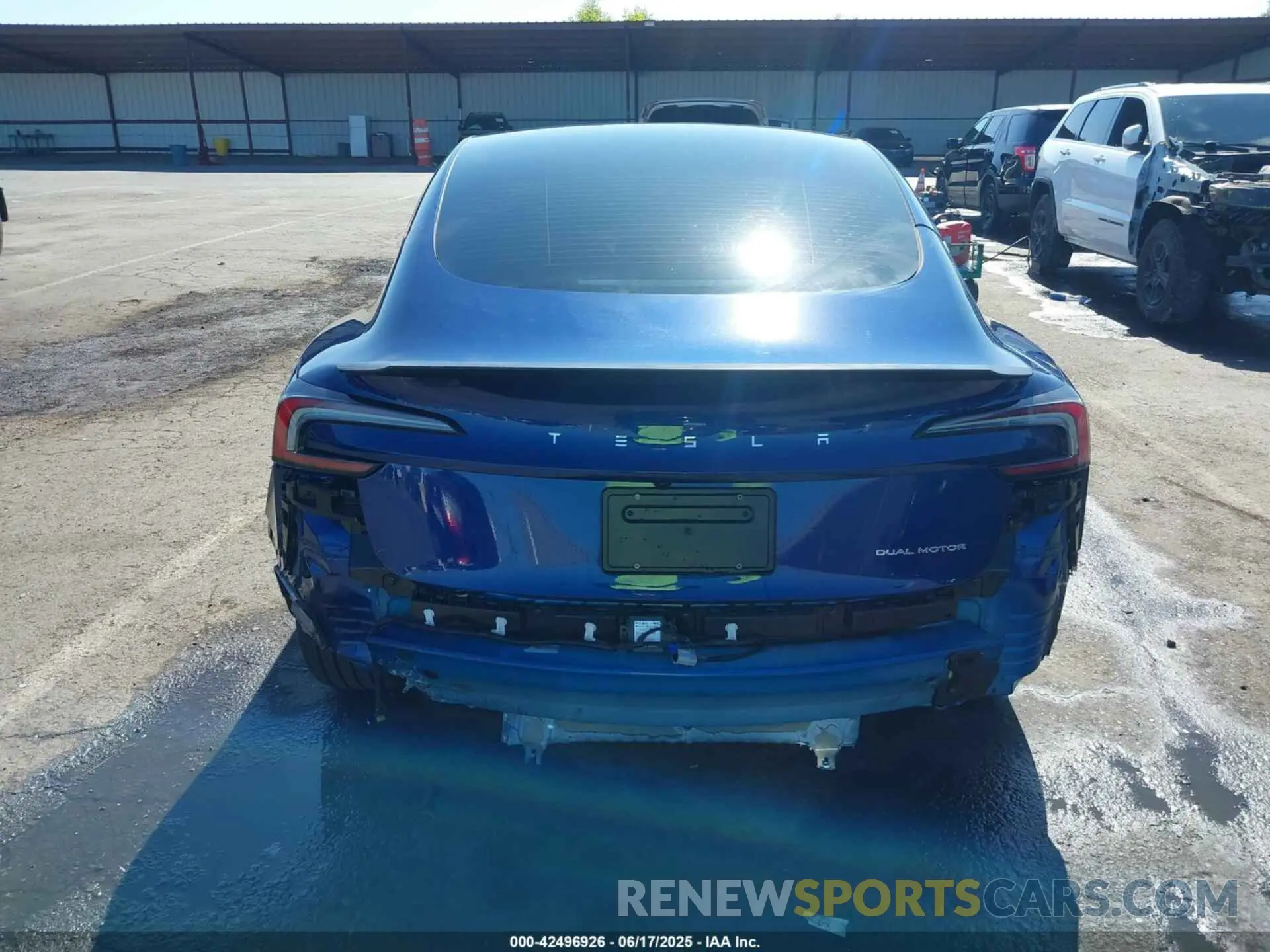 6 Photograph of a damaged car 5YJ3E1EB8RF738089 TESLA MODEL 3 2024