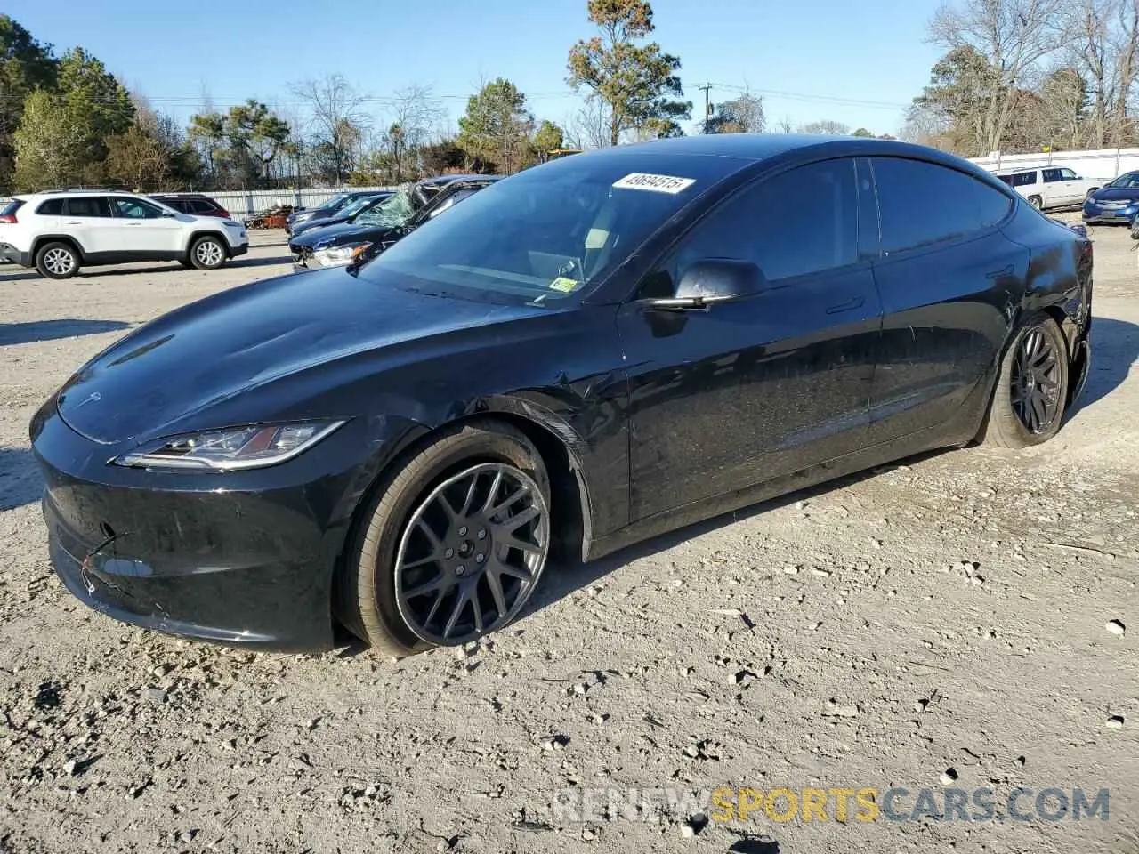 1 Photograph of a damaged car 5YJ3E1EB8RF756012 TESLA MODEL 3 2024