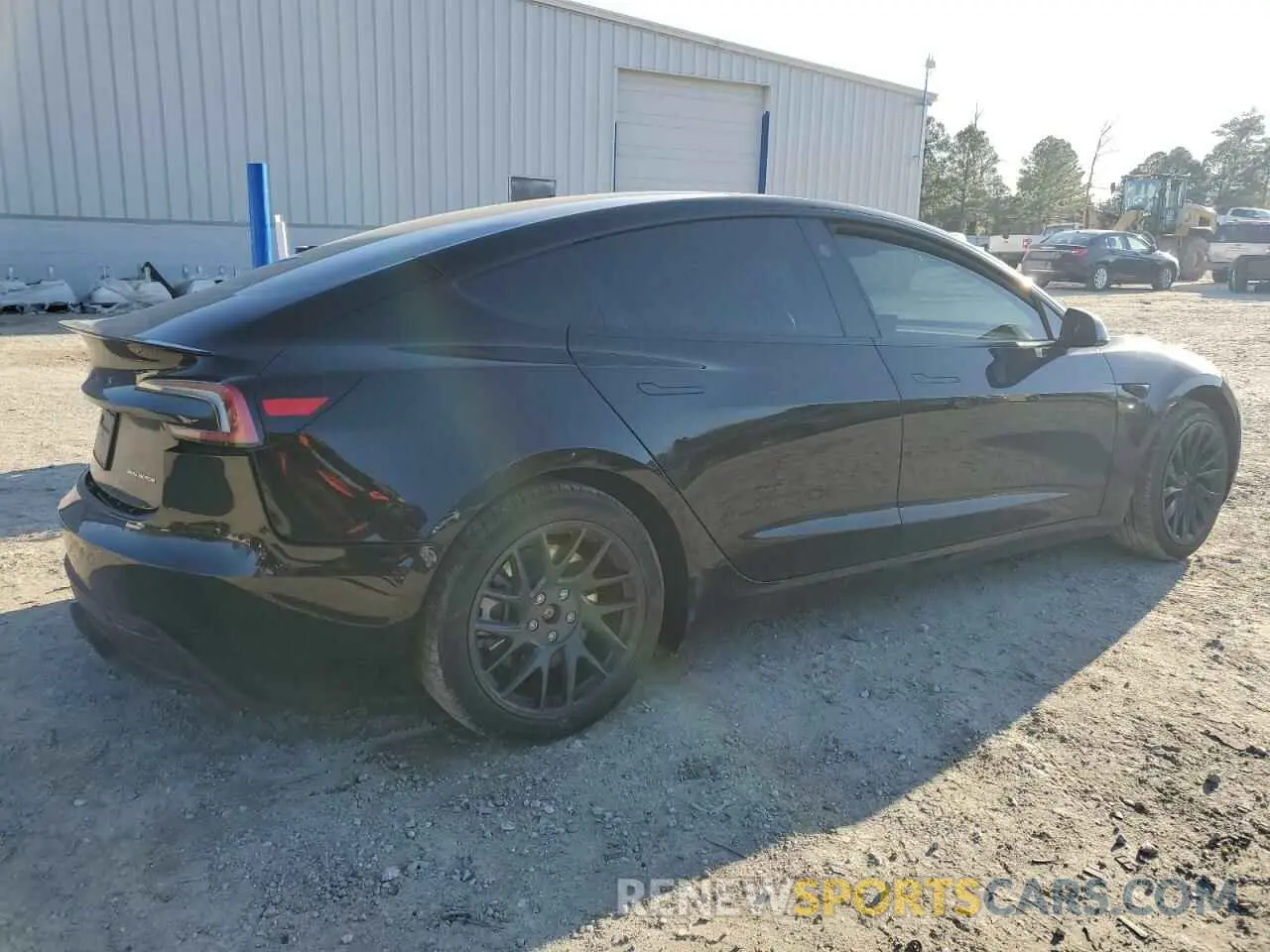 3 Photograph of a damaged car 5YJ3E1EB8RF756012 TESLA MODEL 3 2024