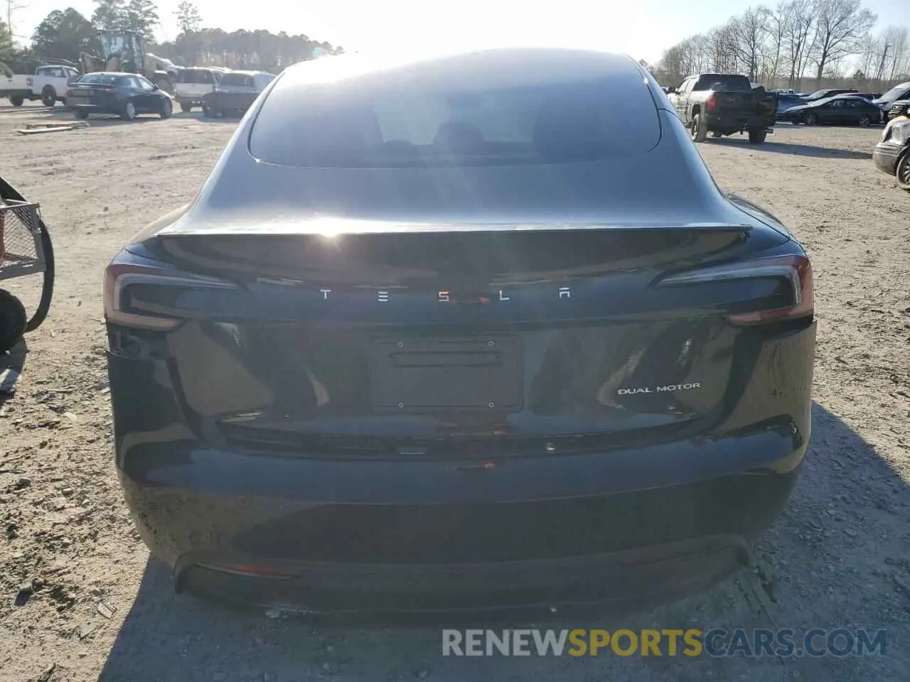 6 Photograph of a damaged car 5YJ3E1EB8RF756012 TESLA MODEL 3 2024