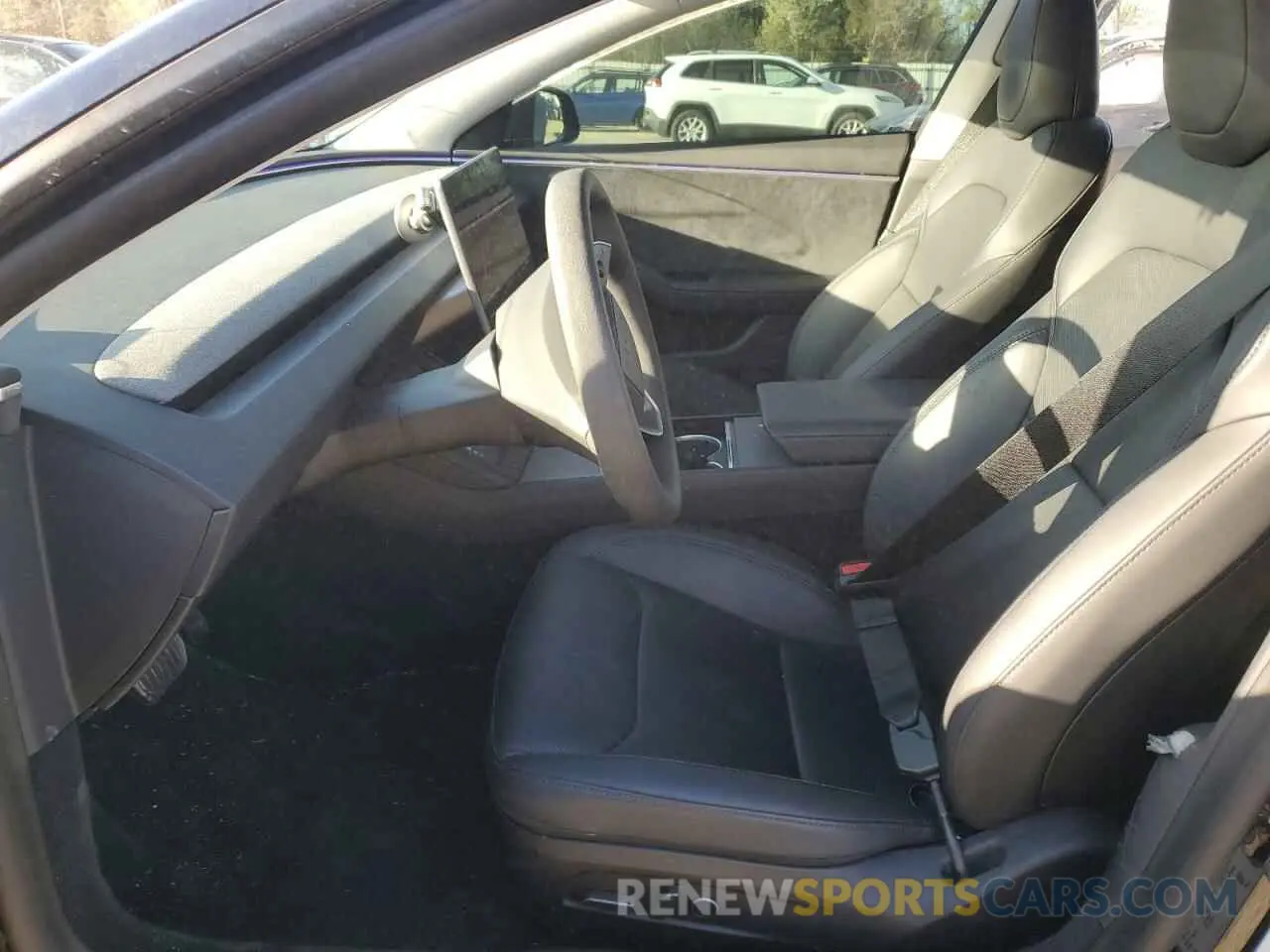 7 Photograph of a damaged car 5YJ3E1EB8RF756012 TESLA MODEL 3 2024
