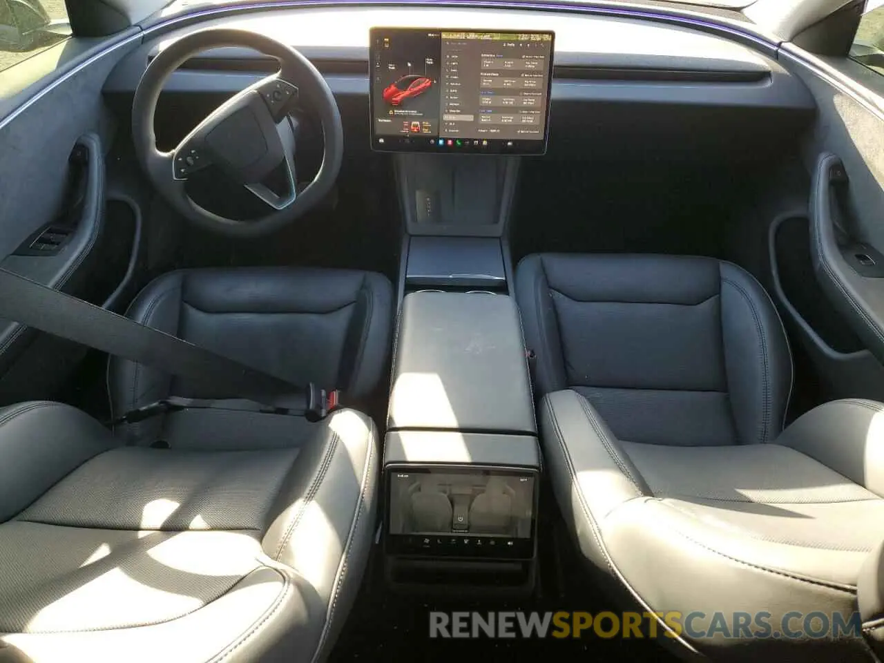 8 Photograph of a damaged car 5YJ3E1EB8RF756012 TESLA MODEL 3 2024