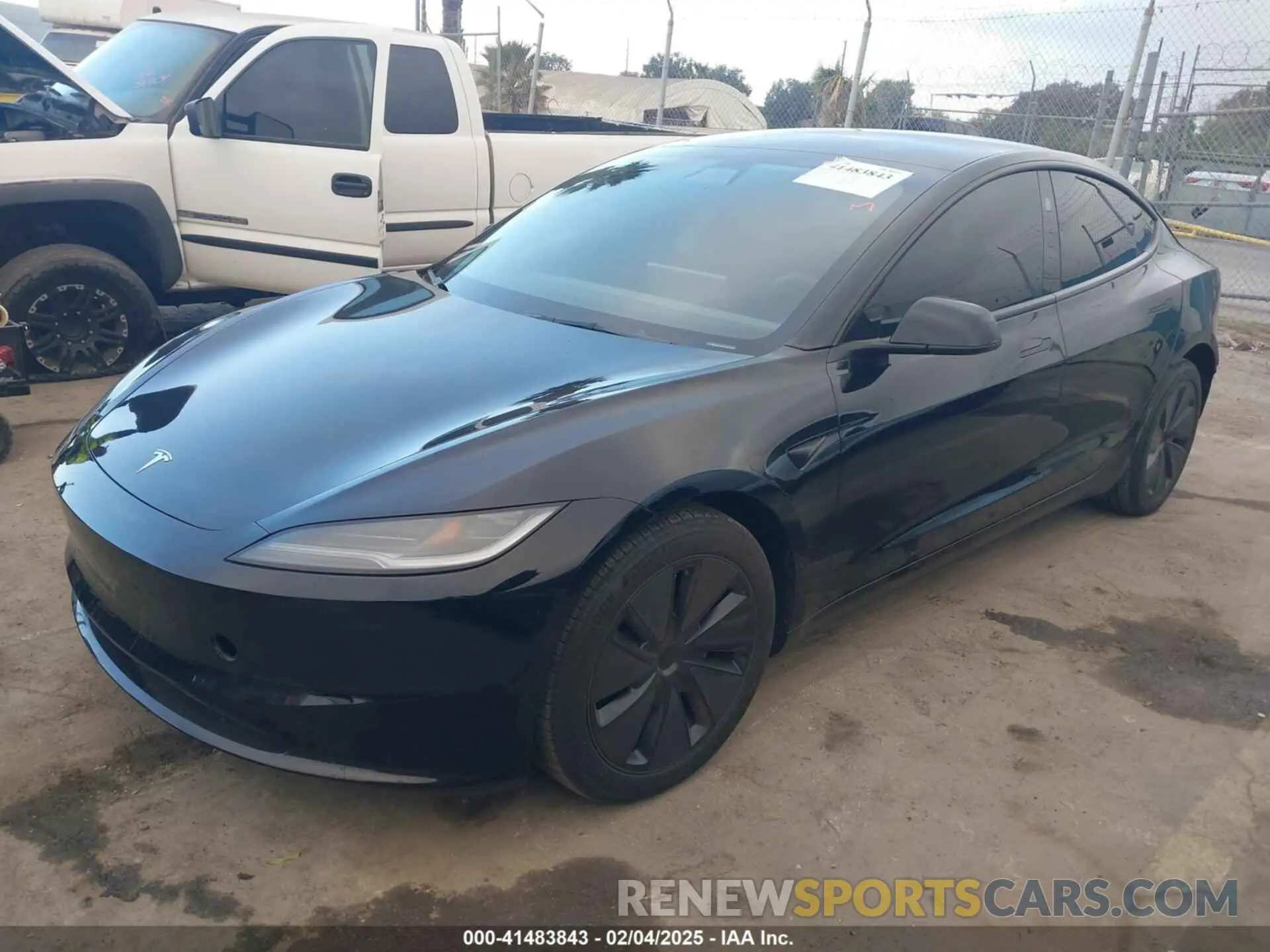 2 Photograph of a damaged car 5YJ3E1EB8RF789477 TESLA MODEL 3 2024