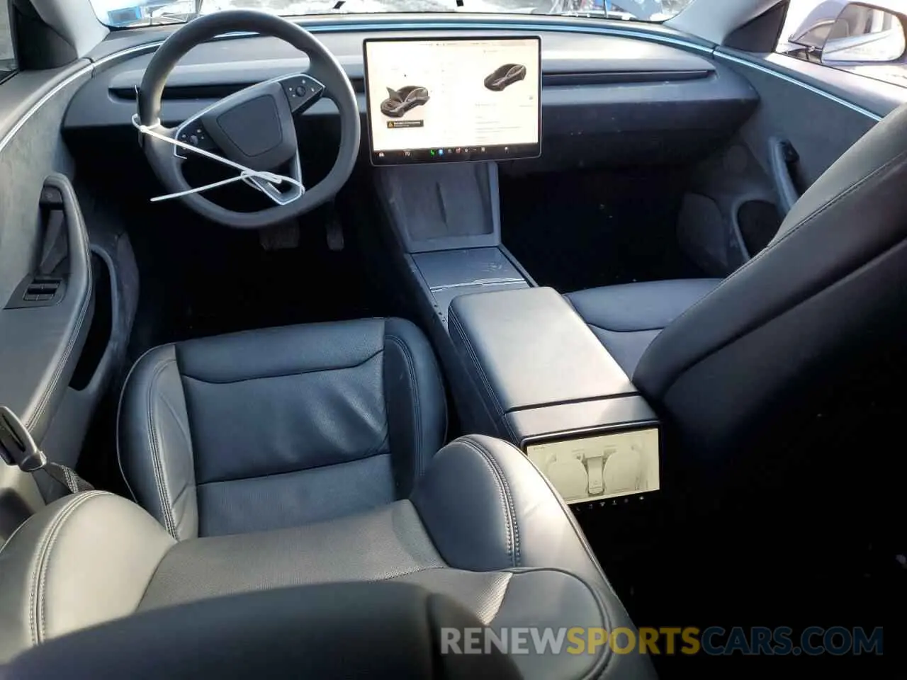 8 Photograph of a damaged car 5YJ3E1EB8RF792766 TESLA MODEL 3 2024