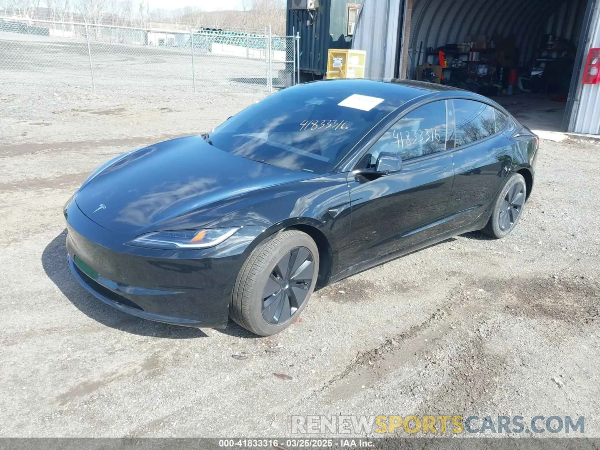 2 Photograph of a damaged car 5YJ3E1EB8RF793156 TESLA MODEL 3 2024