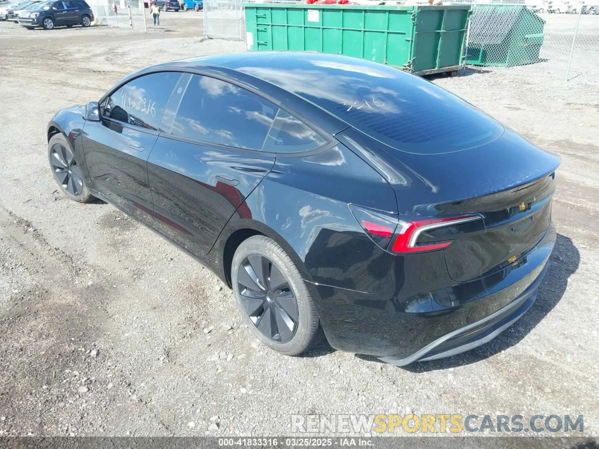 3 Photograph of a damaged car 5YJ3E1EB8RF793156 TESLA MODEL 3 2024
