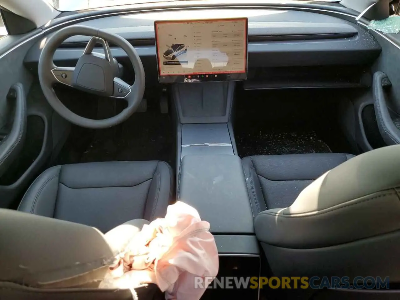 8 Photograph of a damaged car 5YJ3E1EB8RF797336 TESLA MODEL 3 2024
