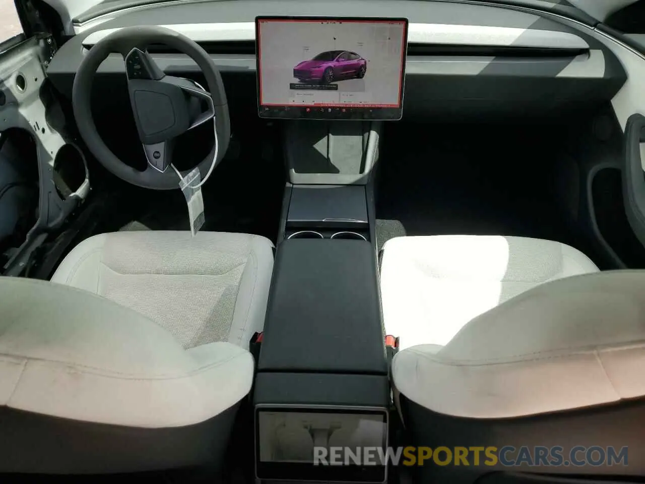 8 Photograph of a damaged car 5YJ3E1EB8RF868583 TESLA MODEL 3 2024