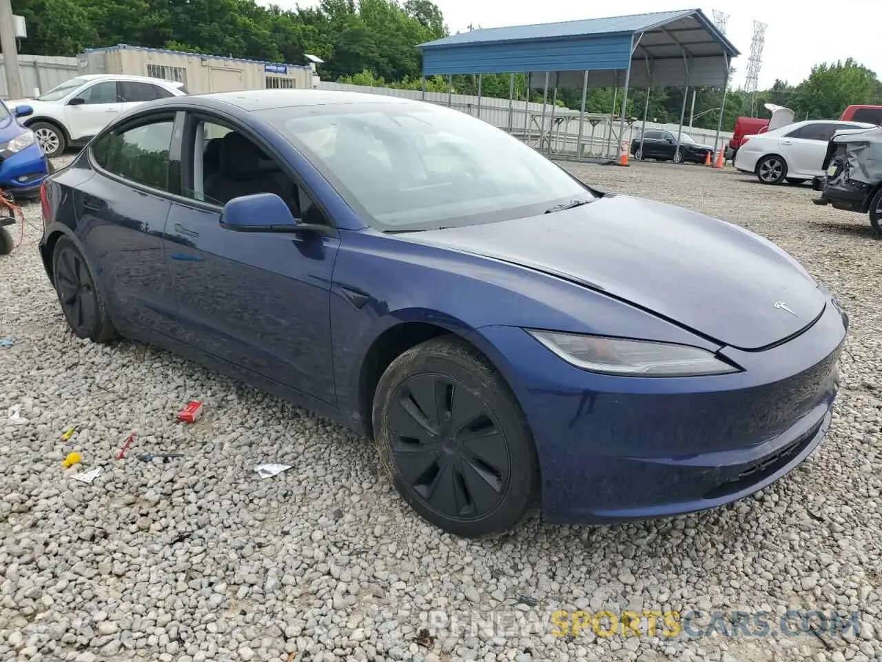 4 Photograph of a damaged car 5YJ3E1EB9RF746492 TESLA MODEL 3 2024