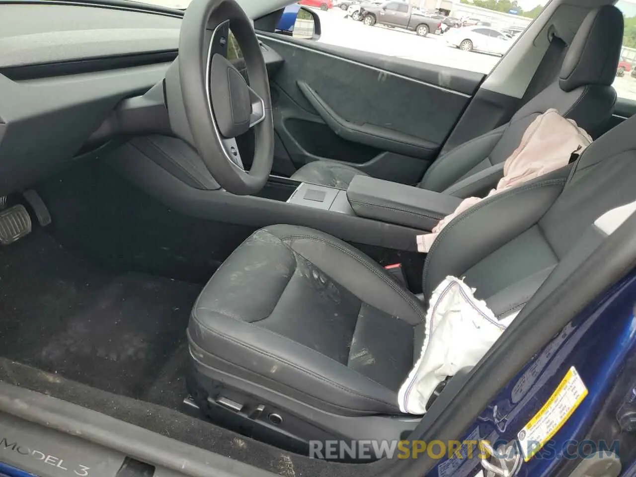 7 Photograph of a damaged car 5YJ3E1EB9RF746492 TESLA MODEL 3 2024