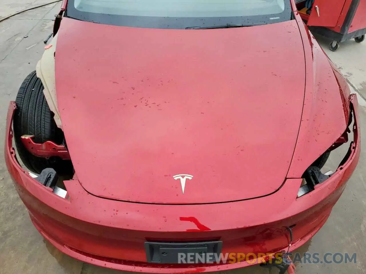 11 Photograph of a damaged car 5YJ3E1EB9RF755712 TESLA MODEL 3 2024