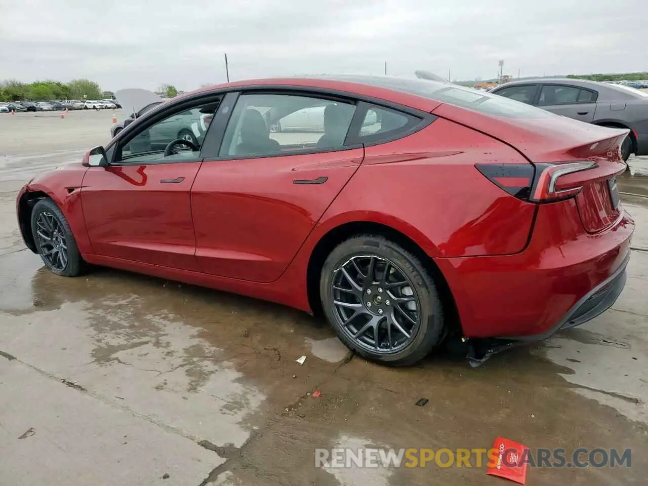 2 Photograph of a damaged car 5YJ3E1EB9RF755712 TESLA MODEL 3 2024