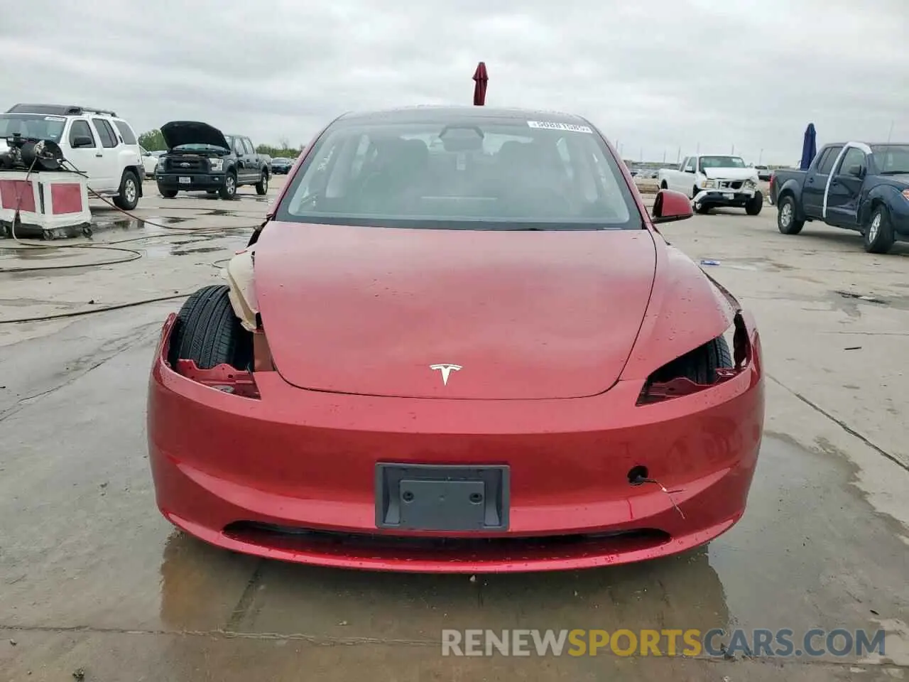 5 Photograph of a damaged car 5YJ3E1EB9RF755712 TESLA MODEL 3 2024