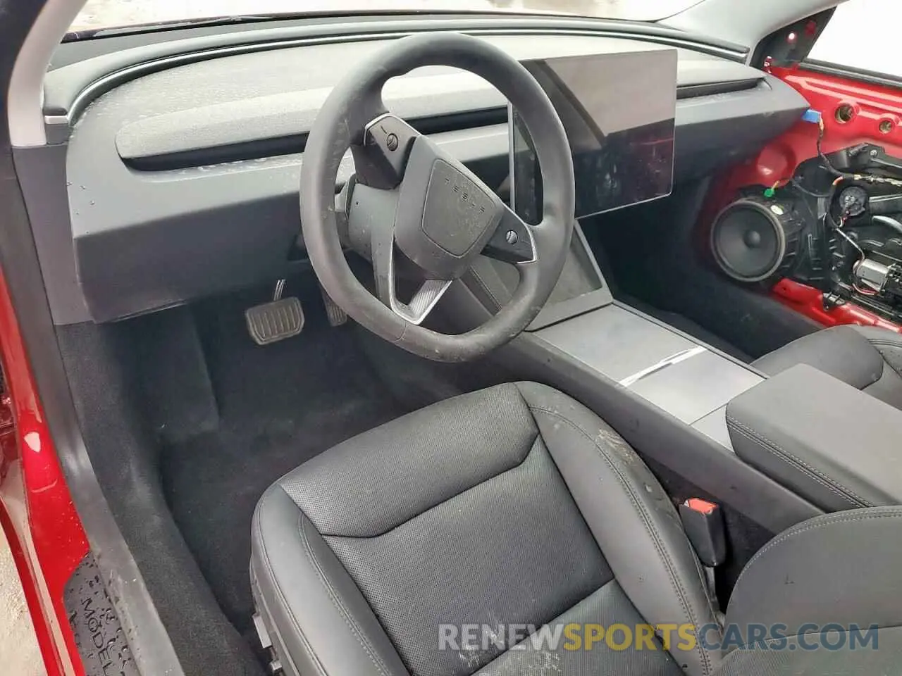 8 Photograph of a damaged car 5YJ3E1EB9RF755712 TESLA MODEL 3 2024