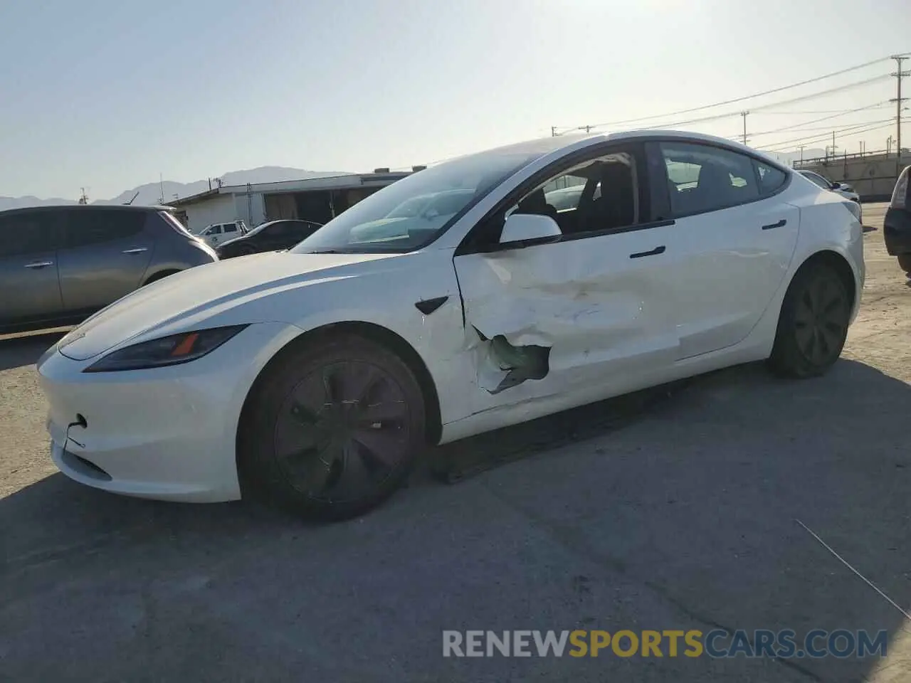 1 Photograph of a damaged car 5YJ3E1EB9RF759355 TESLA MODEL 3 2024