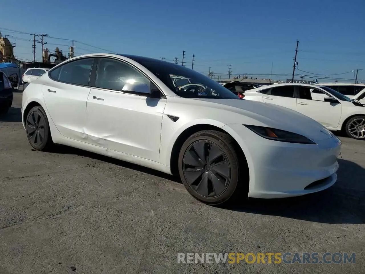 4 Photograph of a damaged car 5YJ3E1EB9RF759355 TESLA MODEL 3 2024
