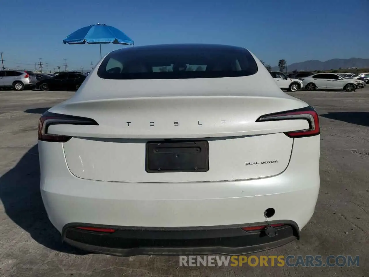 6 Photograph of a damaged car 5YJ3E1EB9RF759355 TESLA MODEL 3 2024