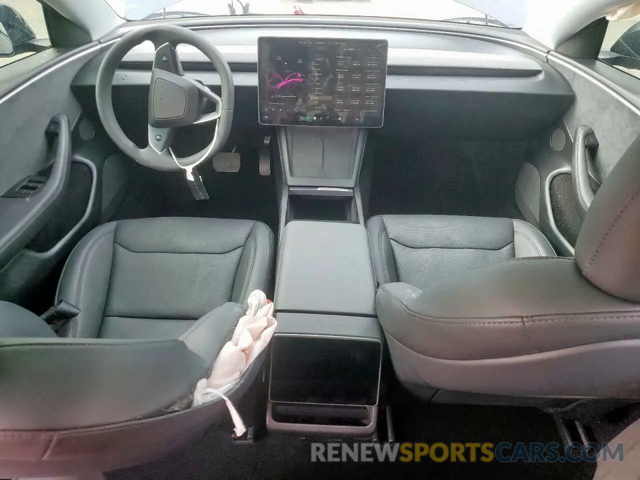 8 Photograph of a damaged car 5YJ3E1EB9RF798785 TESLA MODEL 3 2024