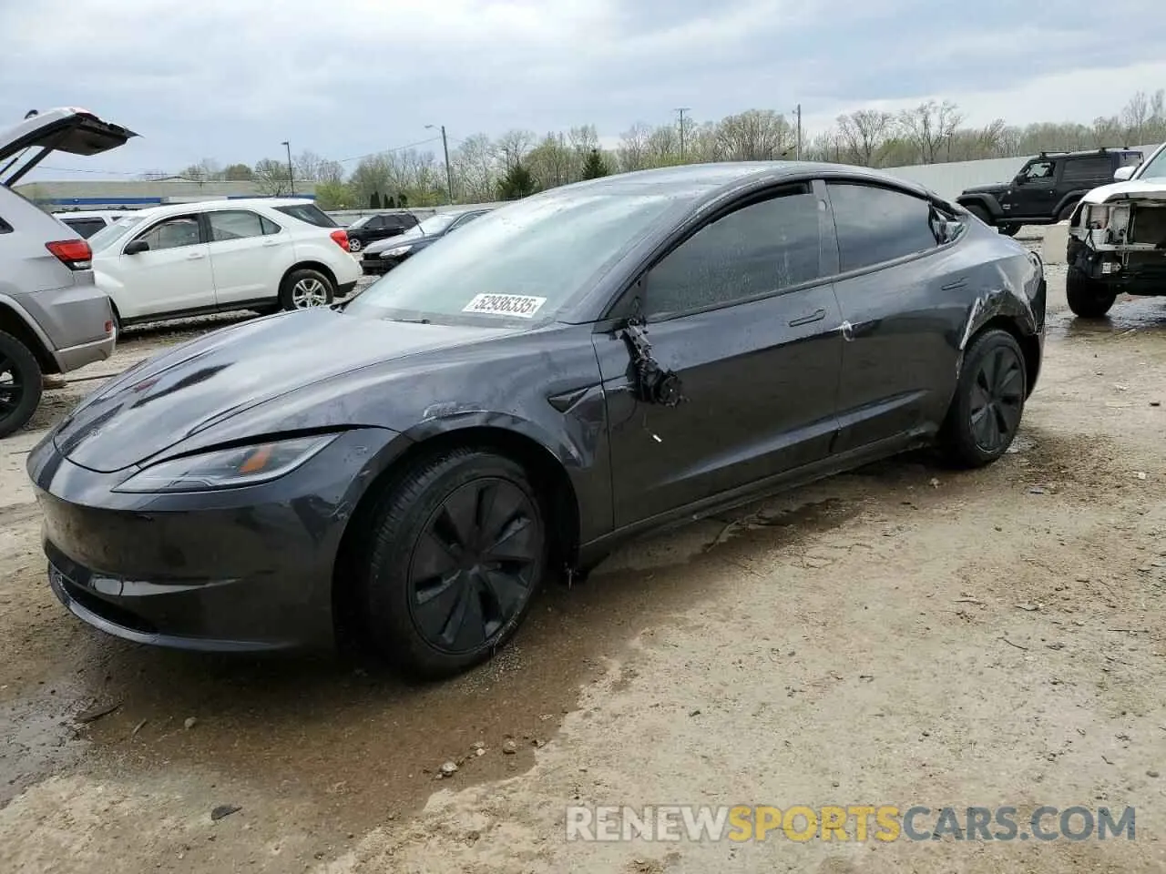 1 Photograph of a damaged car 5YJ3E1EB9RF810112 TESLA MODEL 3 2024
