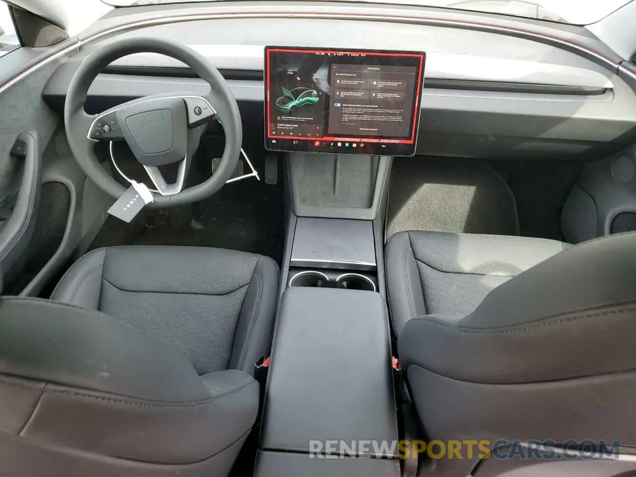 8 Photograph of a damaged car 5YJ3E1EB9RF816038 TESLA MODEL 3 2024