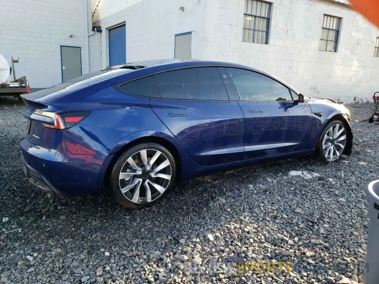 3 Photograph of a damaged car 5YJ3E1EB9RF818890 TESLA MODEL 3 2024
