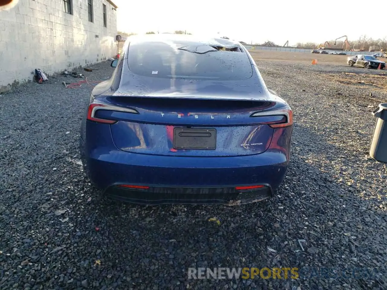 6 Photograph of a damaged car 5YJ3E1EB9RF818890 TESLA MODEL 3 2024