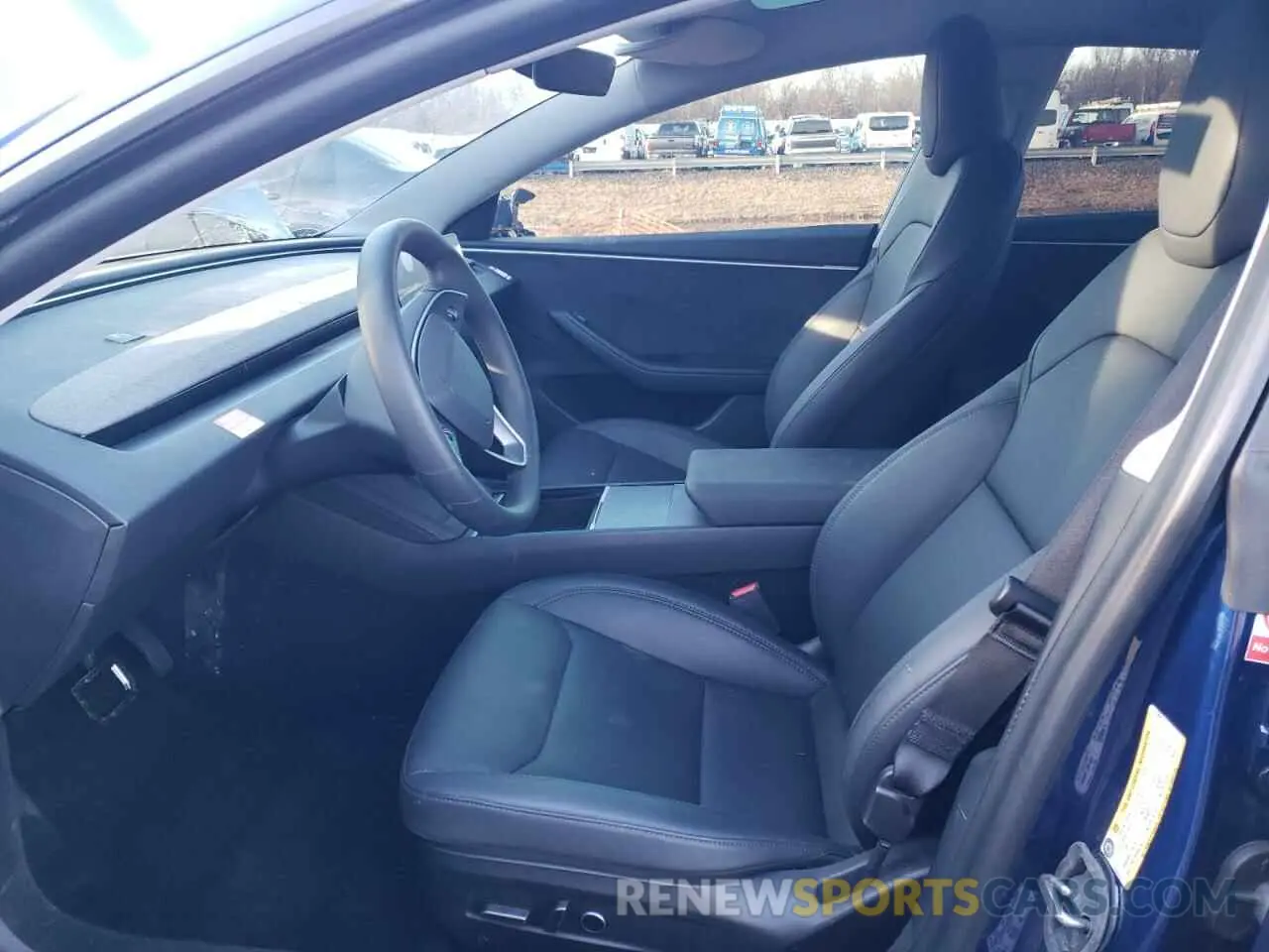 7 Photograph of a damaged car 5YJ3E1EB9RF818890 TESLA MODEL 3 2024