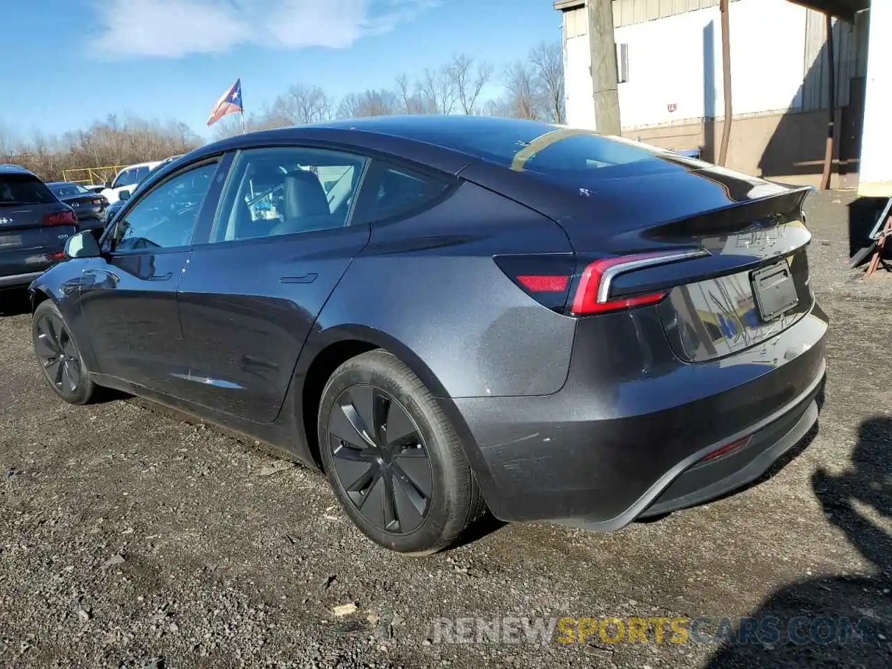 2 Photograph of a damaged car 5YJ3E1EB9RF823782 TESLA MODEL 3 2024