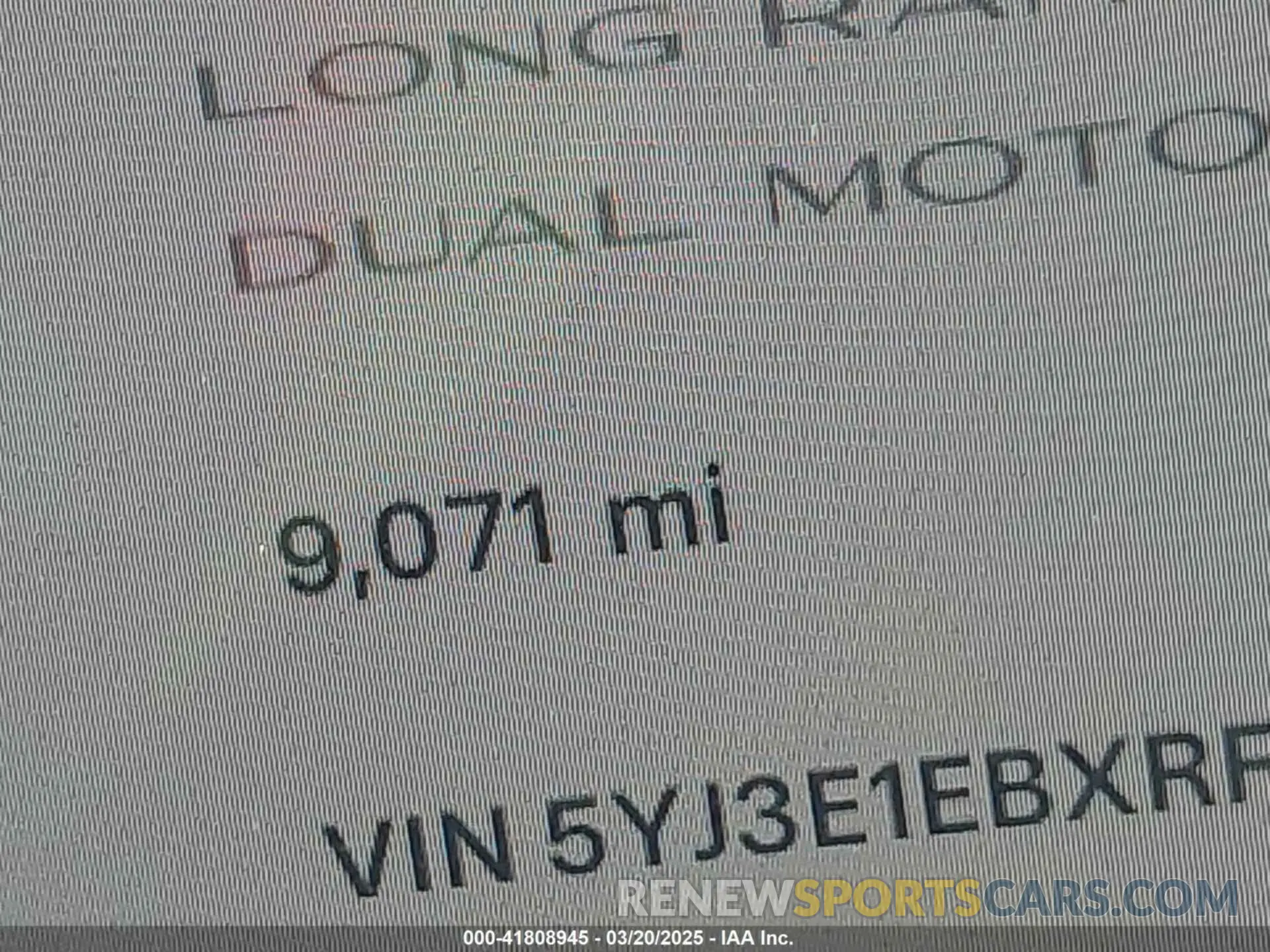 14 Photograph of a damaged car 5YJ3E1EBXRF768758 TESLA MODEL 3 2024