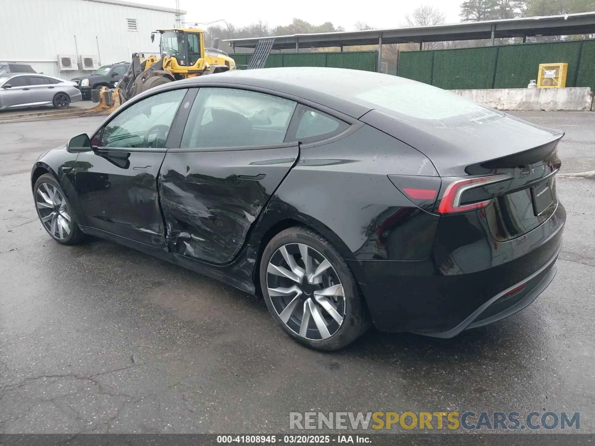 3 Photograph of a damaged car 5YJ3E1EBXRF768758 TESLA MODEL 3 2024