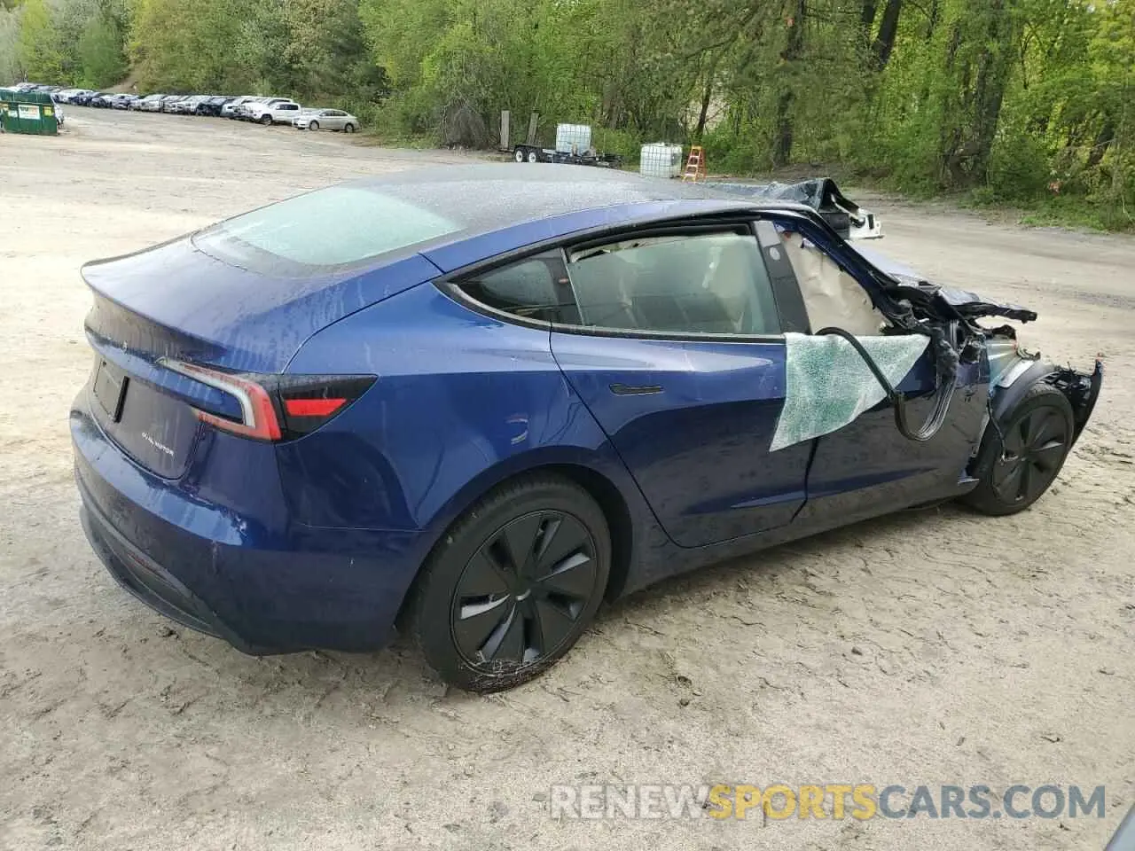 3 Photograph of a damaged car 5YJ3E1EBXRF769327 TESLA MODEL 3 2024