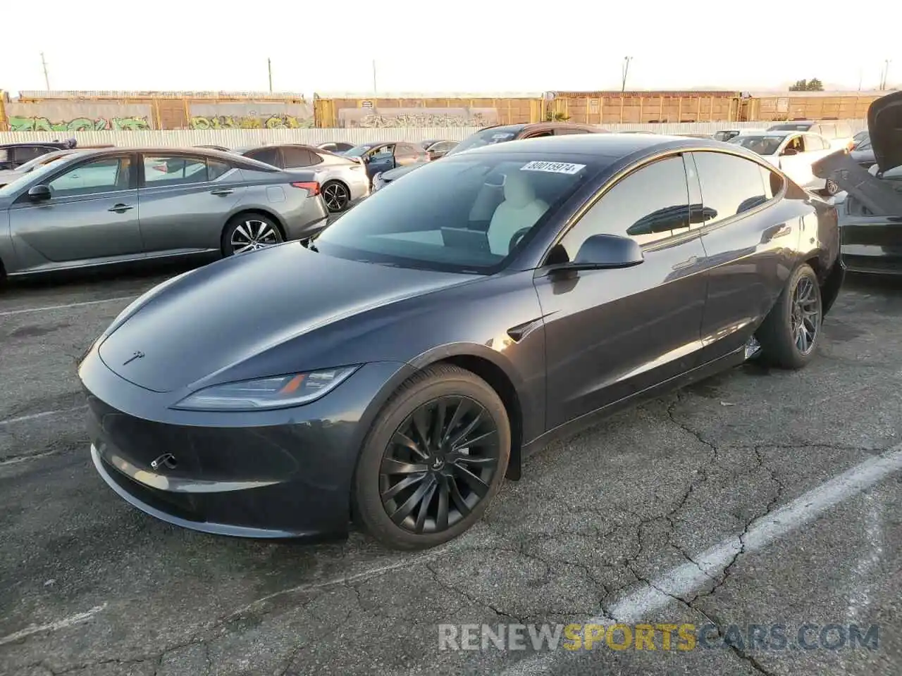 1 Photograph of a damaged car 5YJ3E1EBXRF769442 TESLA MODEL 3 2024