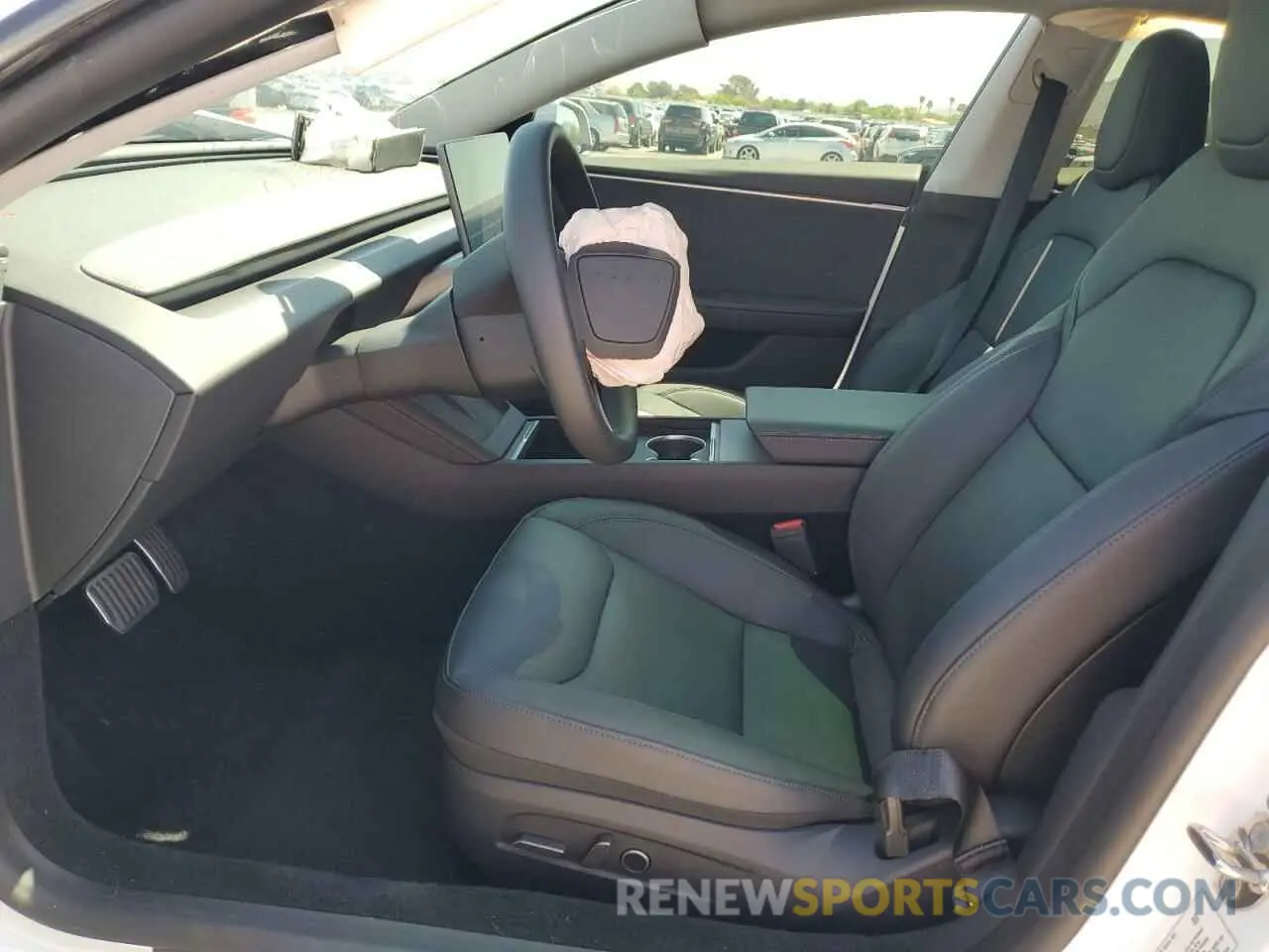 7 Photograph of a damaged car 5YJ3E1EBXRF796379 TESLA MODEL 3 2024
