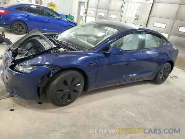 1 Photograph of a damaged car 5YJ3E1EBXRF797127 TESLA MODEL 3 2024