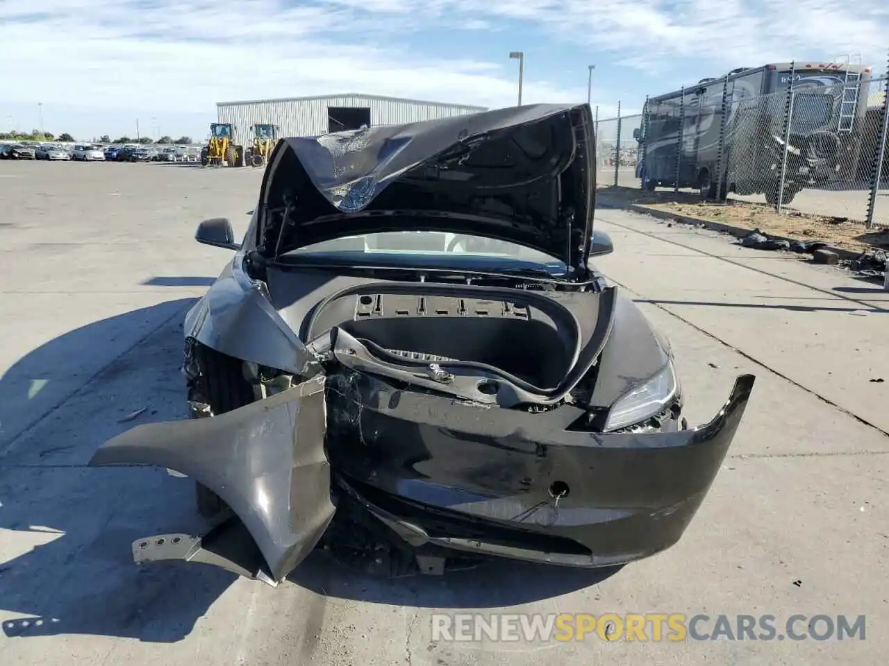 5 Photograph of a damaged car 5YJ3E1EBXRF809860 TESLA MODEL 3 2024