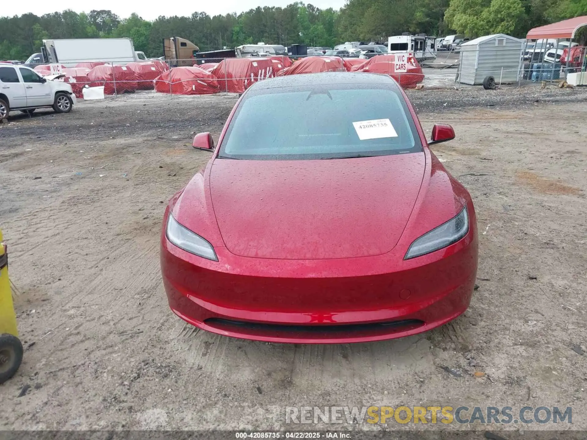 12 Photograph of a damaged car 5YJ3E1EBXRF810684 TESLA MODEL 3 2024