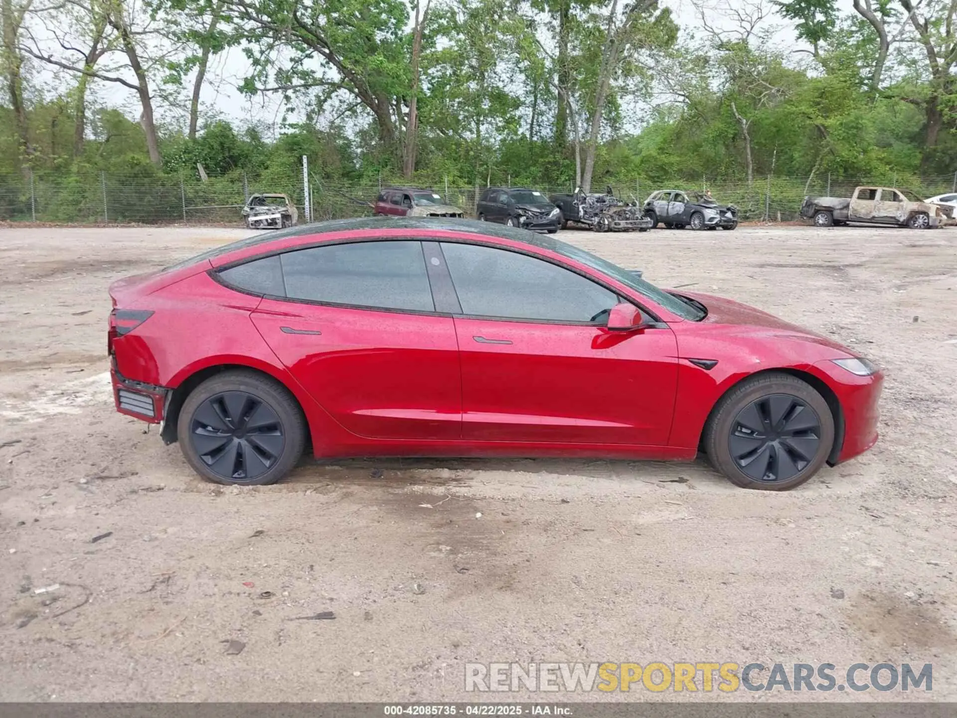 13 Photograph of a damaged car 5YJ3E1EBXRF810684 TESLA MODEL 3 2024