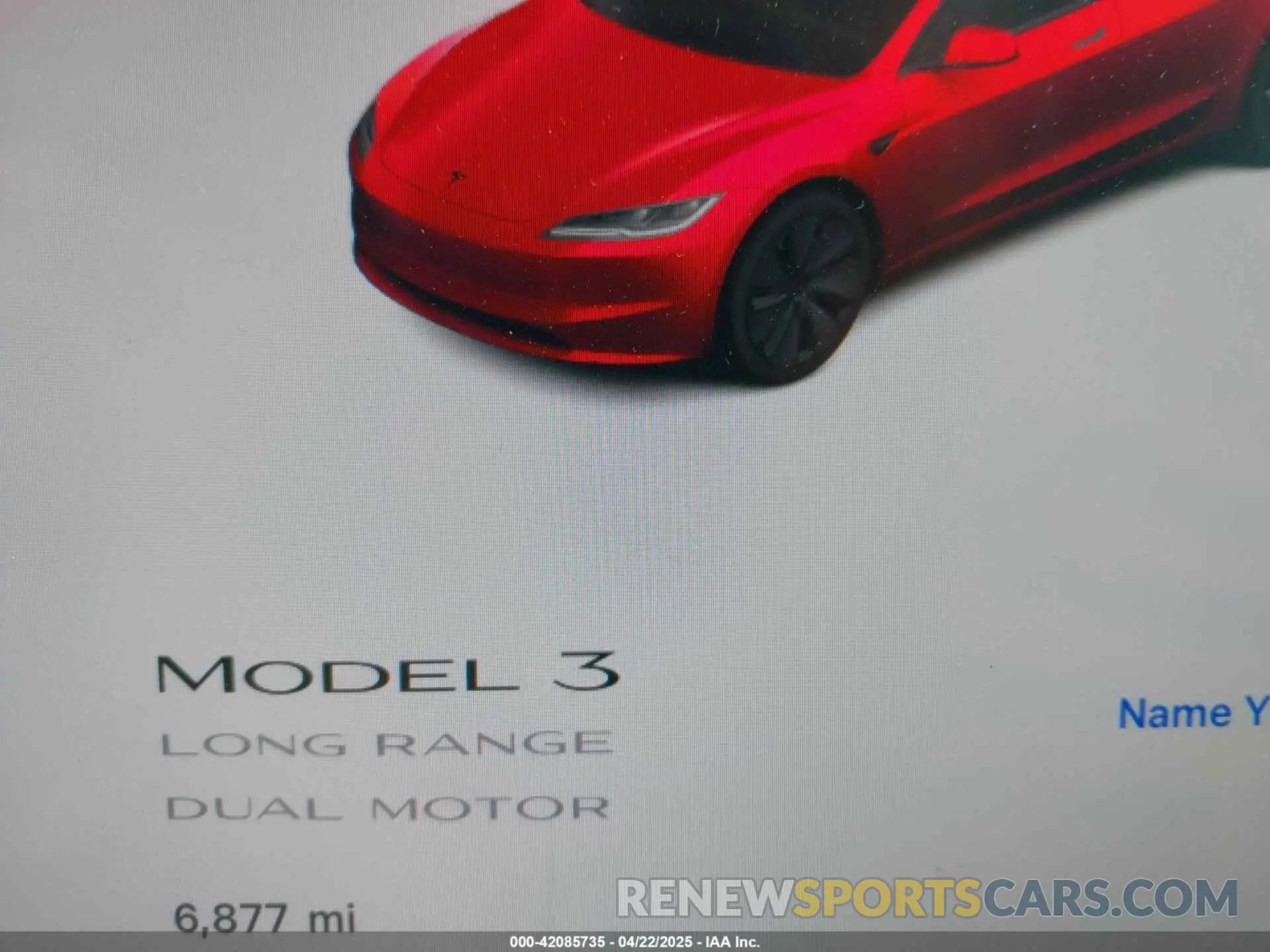15 Photograph of a damaged car 5YJ3E1EBXRF810684 TESLA MODEL 3 2024
