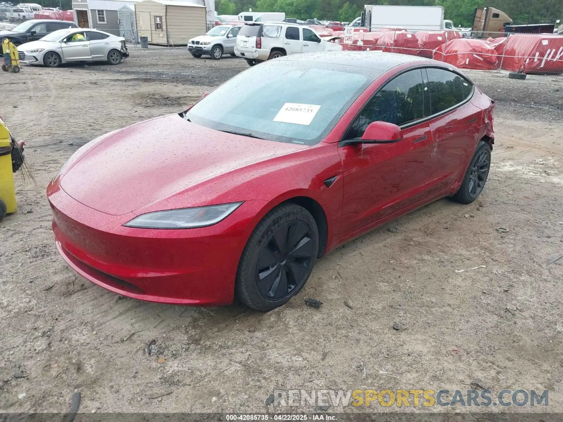 2 Photograph of a damaged car 5YJ3E1EBXRF810684 TESLA MODEL 3 2024