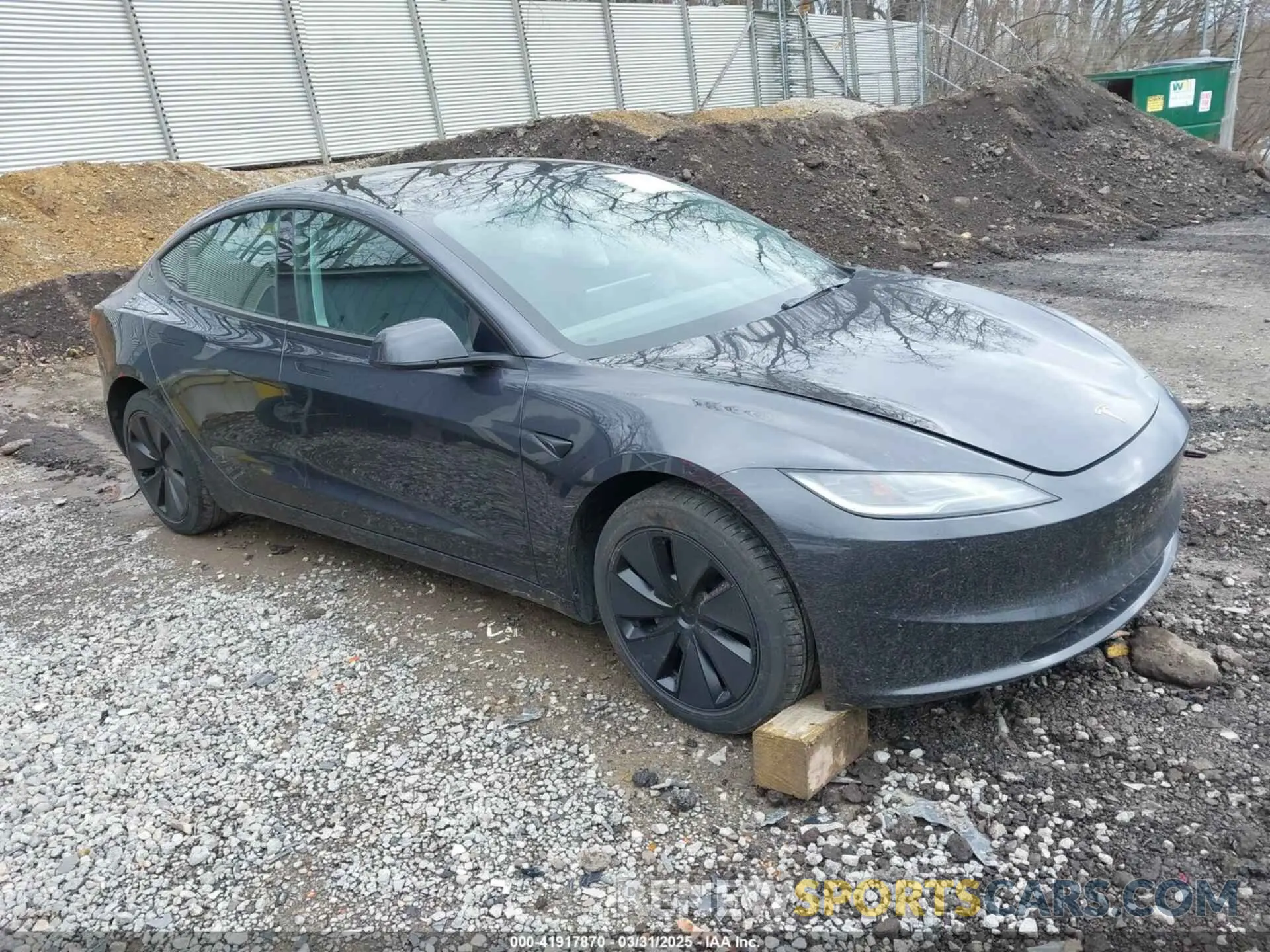 1 Photograph of a damaged car 5YJ3E1EBXRF813620 TESLA MODEL 3 2024