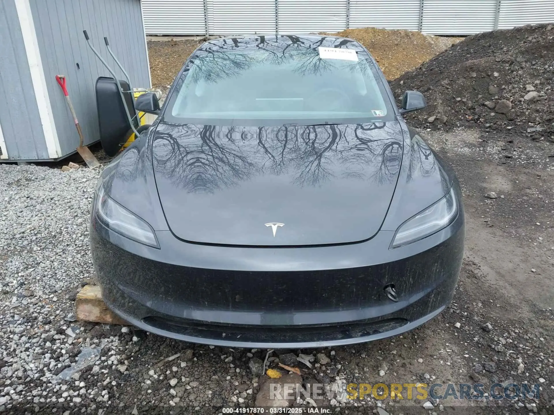 13 Photograph of a damaged car 5YJ3E1EBXRF813620 TESLA MODEL 3 2024