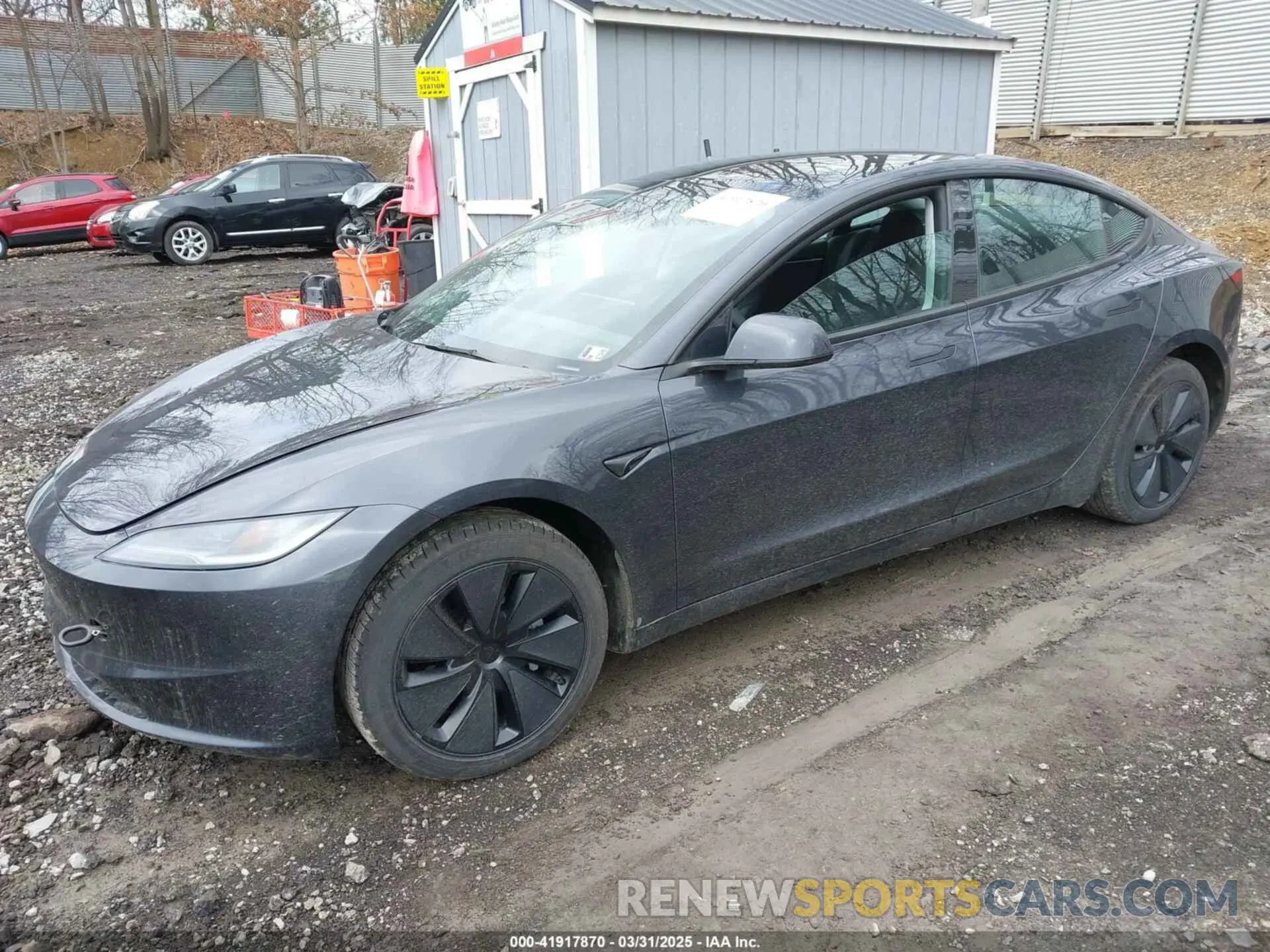 2 Photograph of a damaged car 5YJ3E1EBXRF813620 TESLA MODEL 3 2024